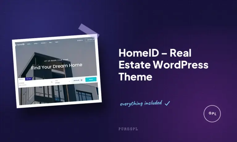 homeid real estate wordpress theme