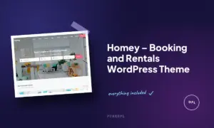 homey booking and rentals wordpress theme