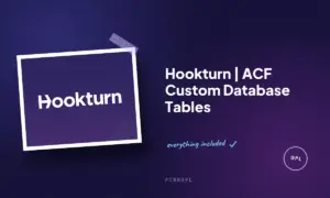 hookturn acf custom database tables
