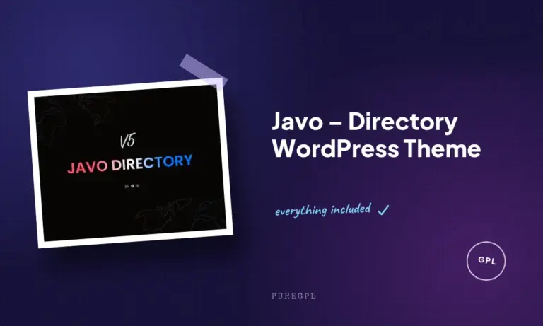 javo directory wordpress theme
