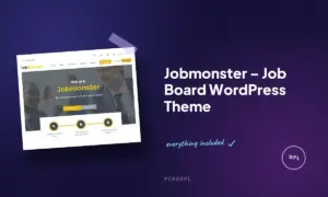 jobmonster job board wordpress theme
