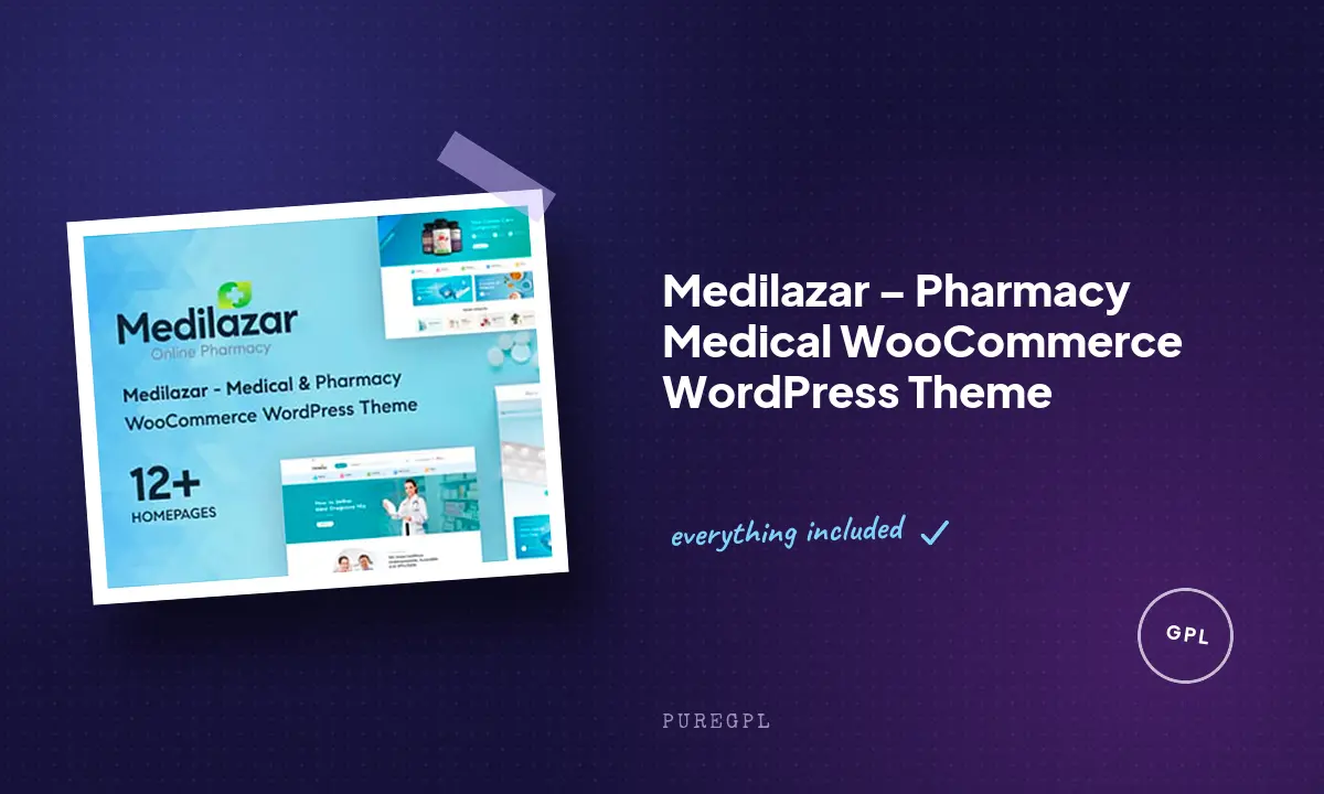 Medilazar – Pharmacy Medical WooCommerce WordPress Theme