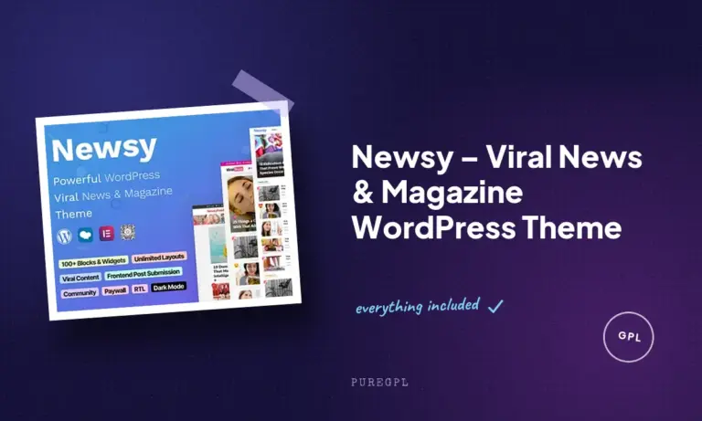newsy viral news magazine wordpress theme