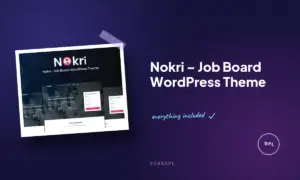 nokri job board wordpress theme
