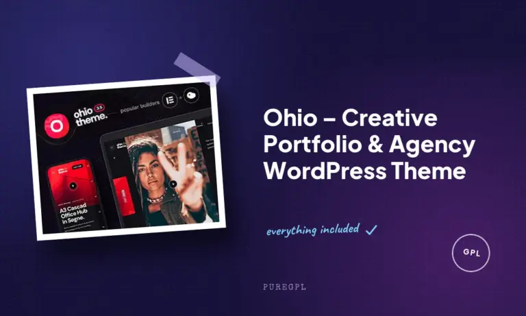 ohio creative portfolio agency wordpress theme
