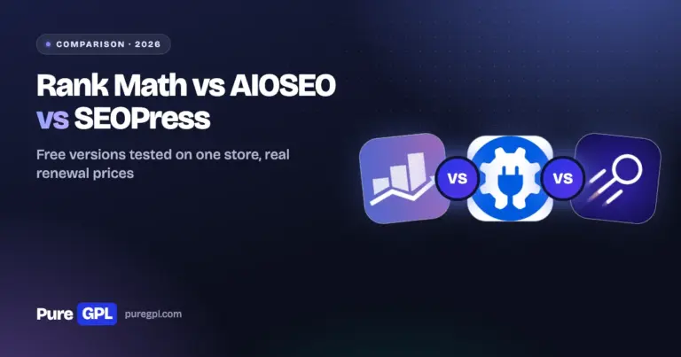 Rank Math vs All in One SEO vs SEOPress (2026): Tested