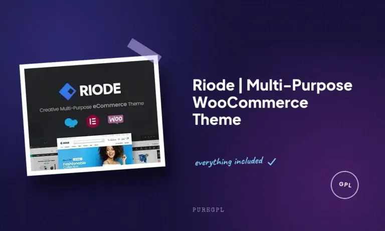 riode multi purpose woocommerce theme