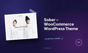 sober woocommerce wordpress theme