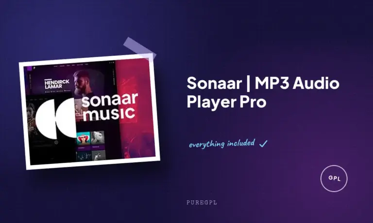sonaar mp3 audio player pro