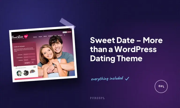 sweet date more than a wordpress dating theme