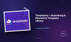 templately gutenberg elementor template library