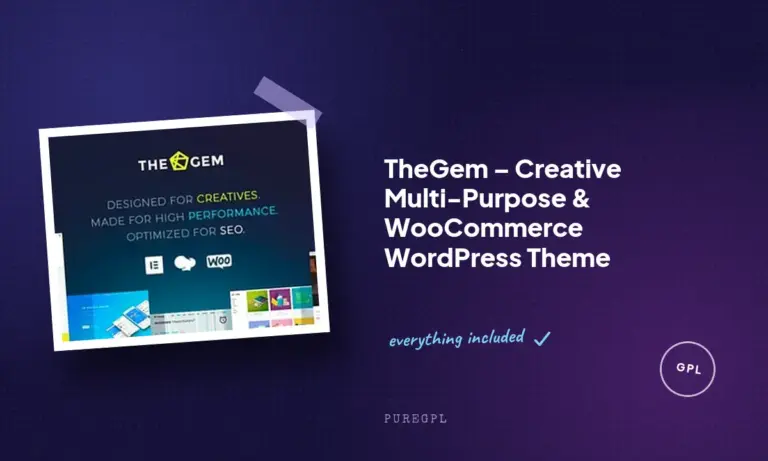 thegem creative multi purpose woocommerce wordpress theme