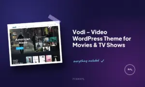 vodi video wordpress theme for movies tv shows