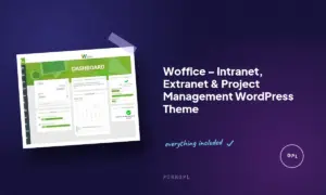 woffice intranet extranet project management wordpress theme