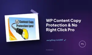 wp content copy protection no right click pro