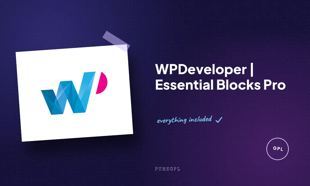 WPDeveloper | Essential Blocks Pro