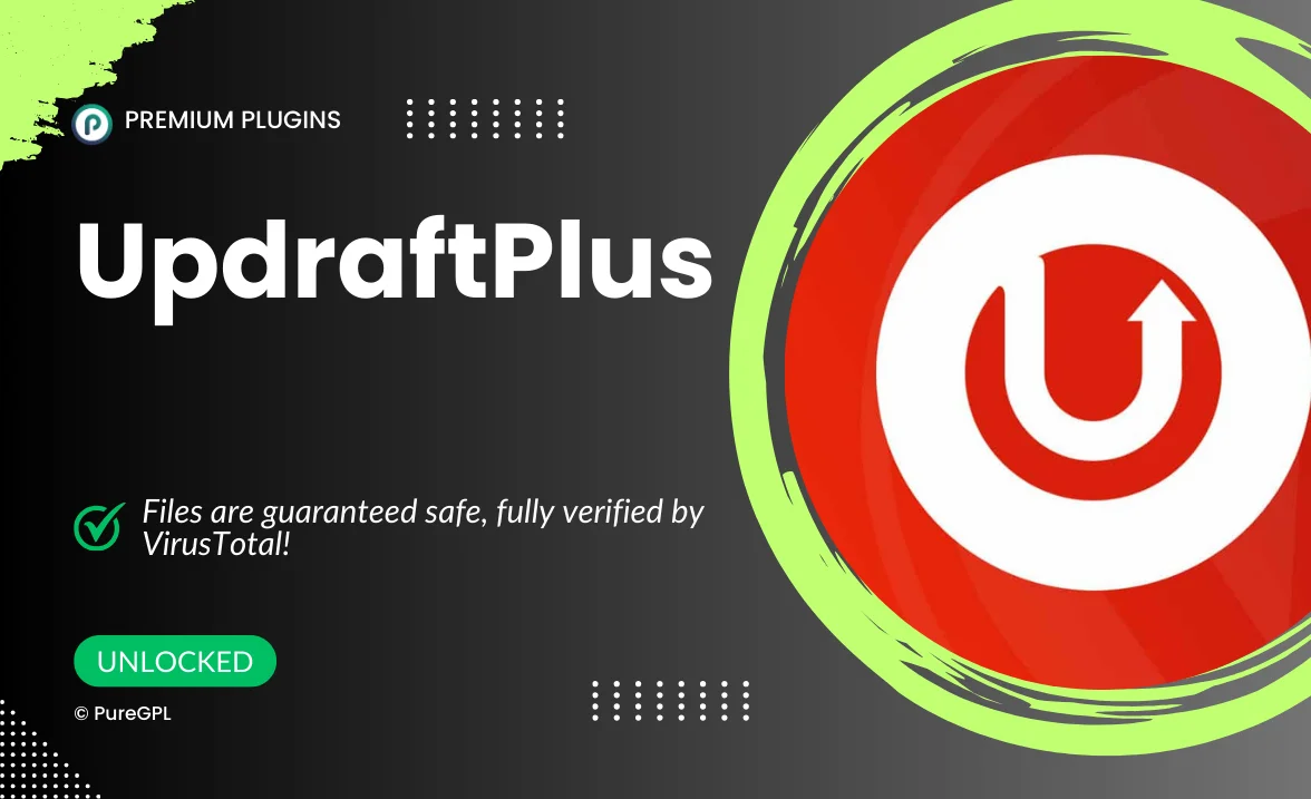 UpdraftPlus – Premium Backup & Restore Plugin free download