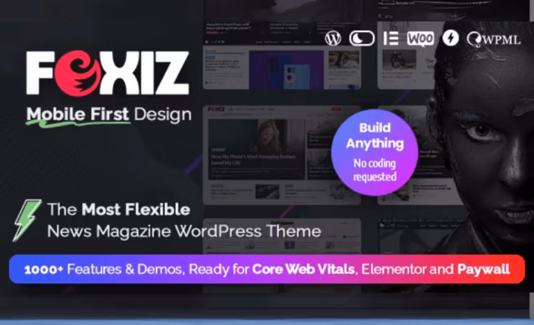 Foxiz – WordPress Newspaper News and Magazine