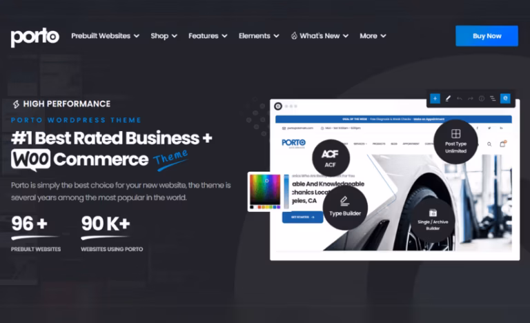 Porto Multipurpose WooCommerce Theme
