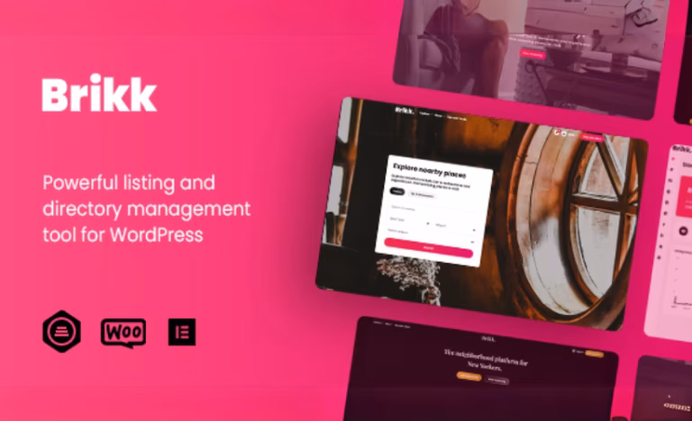 Brikk – Directory & Listing WordPress Theme