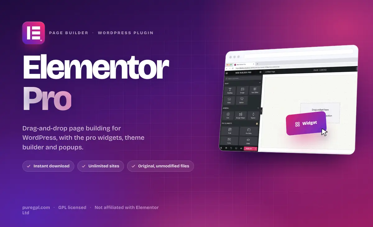 Elementor Pro – WordPress Page Builder