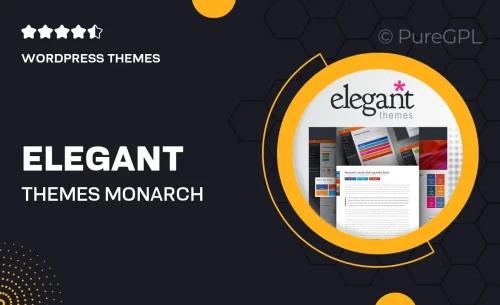 Elegant Themes Monarch Social Media Sharing